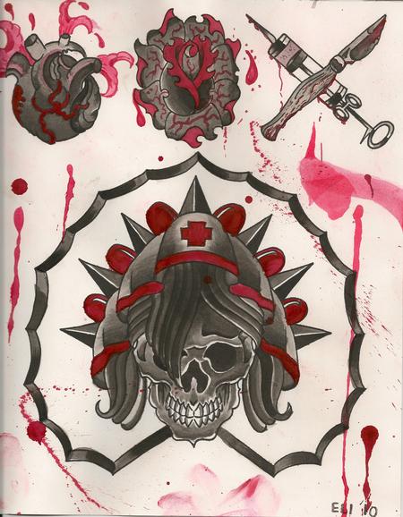 Tattoos - Nurse! My Heart..... - 55847